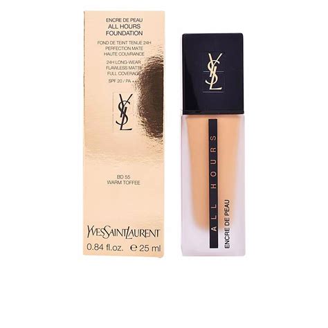 fond de teint yves saint laurent encre de peau b40|ALL HOURS FOUNDATION .